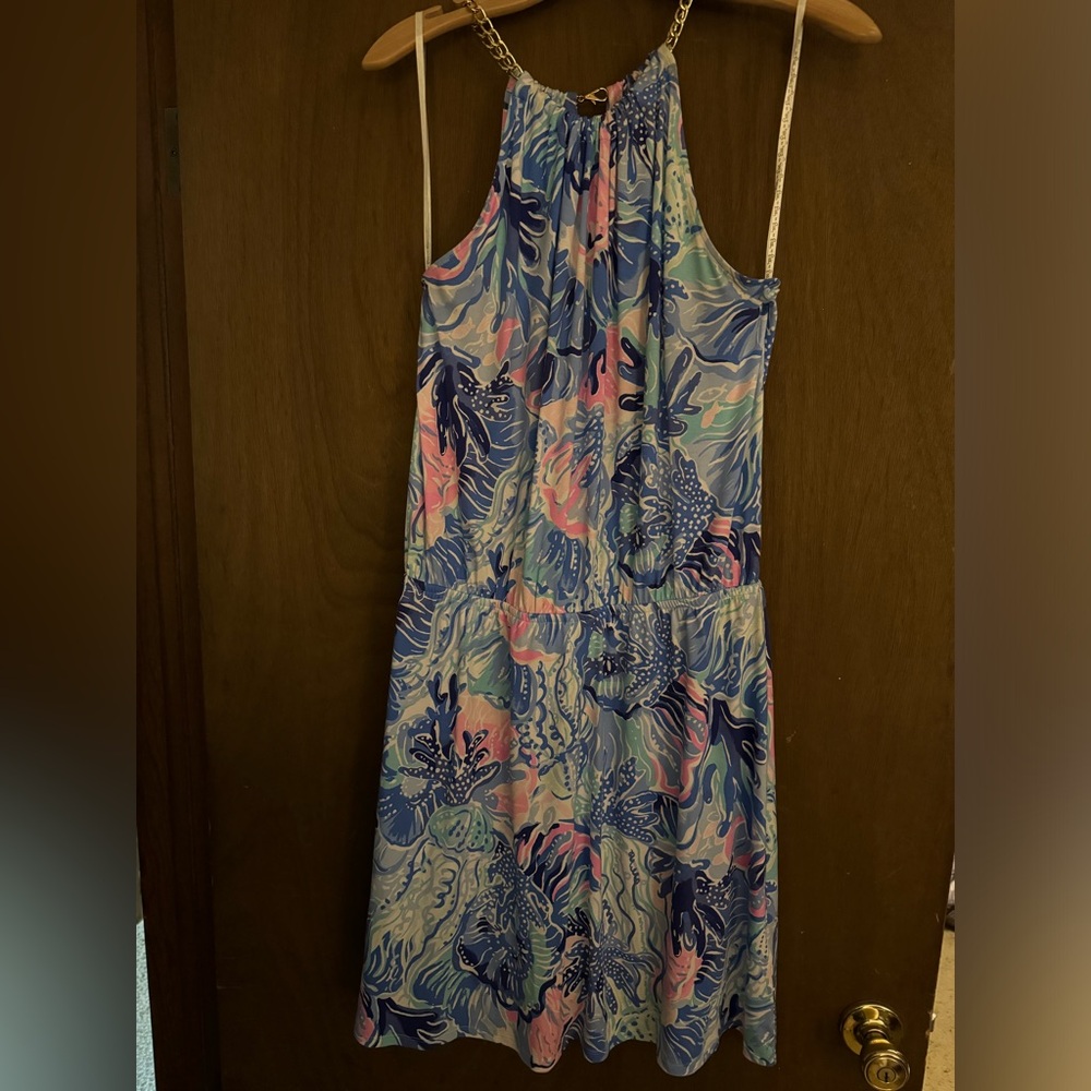 Lilly Pulitzer Romper with built in shorts.